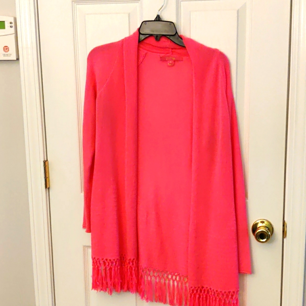 Lilly Pulitzer hot pink Tatum